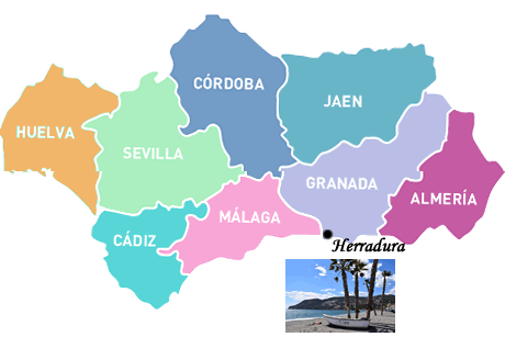 plano de la herradura de granada