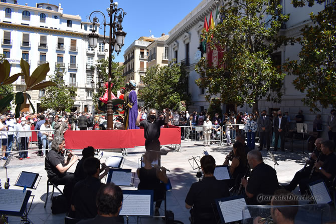concierto de jovenes de granada en plaza del ayuntamiento