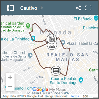 mapa de cautivo