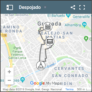 mapa de despojado
