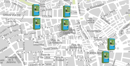 plano de ubicacion de las maquintas para recoger granada card