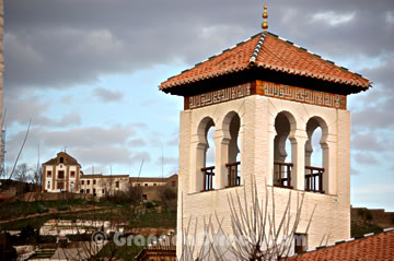 una torre en el albaycin de granada