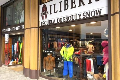 alquiler de eqipos iberis sport en sierra nevada