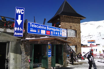 la telesilla borreguiles no accesible para los diacapacitados