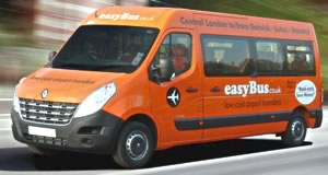 abutobus easy bus de camino de gatwick al centro de londres