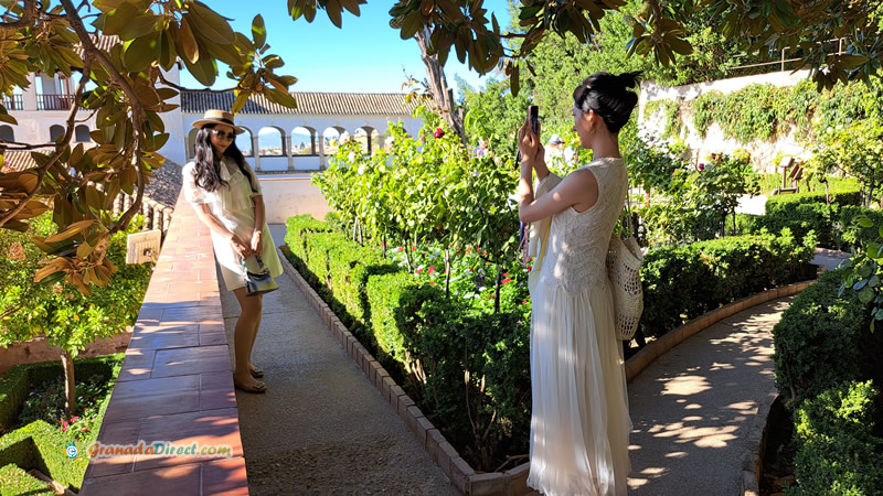 patio sultana en el generailfe