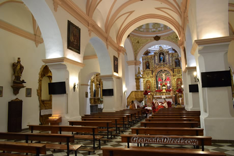 iglesia parroquial en el pueblo orgiva