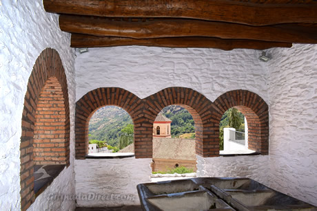 lavadero con vistas a pampaneira
