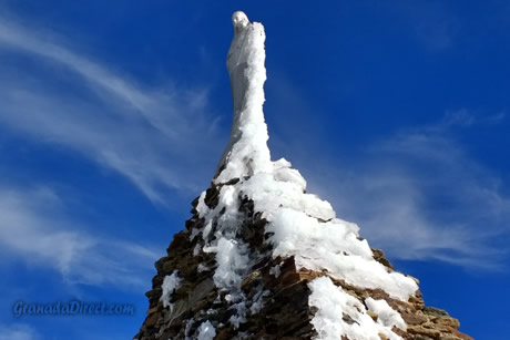 virgen de las nieves en la alpujarra