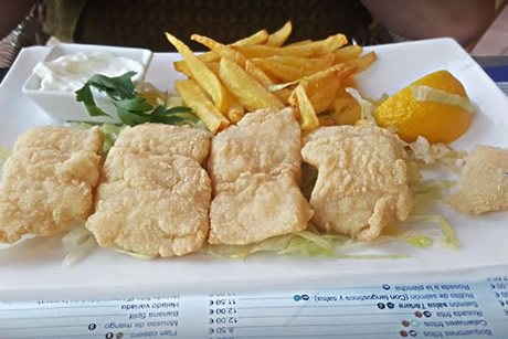 fritura de pesacdo y precios del restaurante andalusi