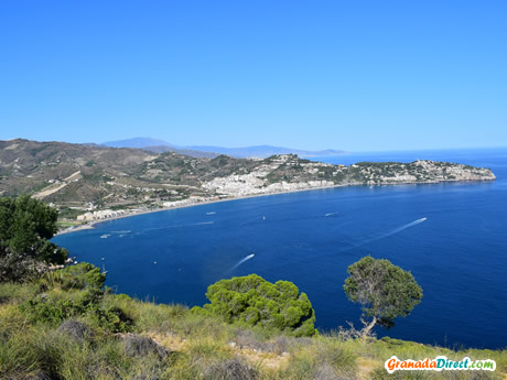 vista de de la playa herradura
