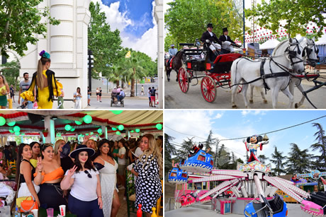 carruaje de la feria de christi granada