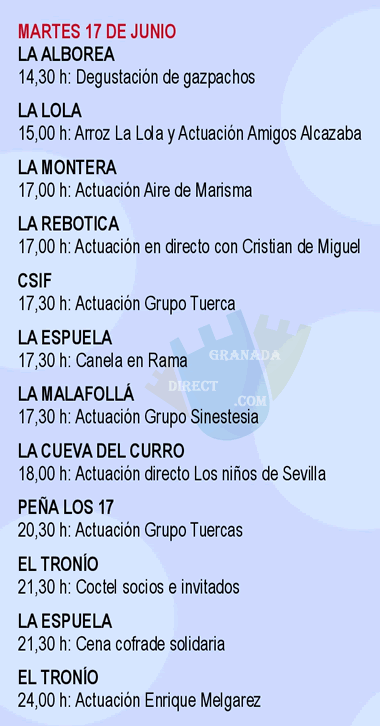 actividades de feria de granada 2025