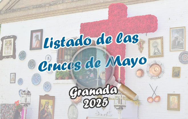 listado de las cruces de mayo en granada 2025