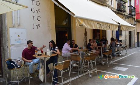 terraaza del bar tocateja