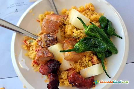 tapa tradicional de migas