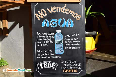 no vendemos agua