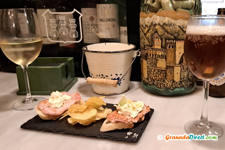 tapas de lomo en granada