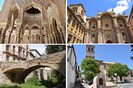 varios sitios que ver en granada en un día
