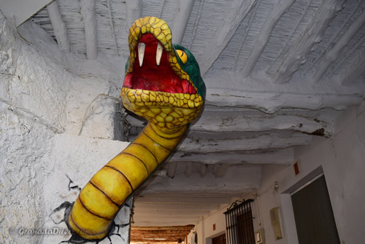 serpiente en soportujar