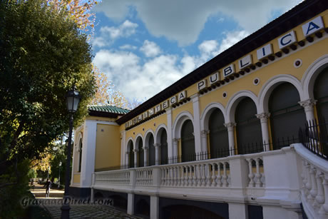 biblioteca municipal en paseo de salon
