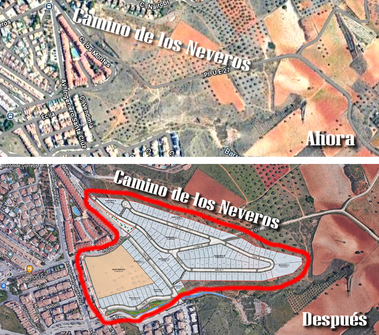 neveros ahora y despues