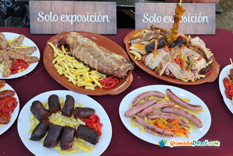 exposicion de comida