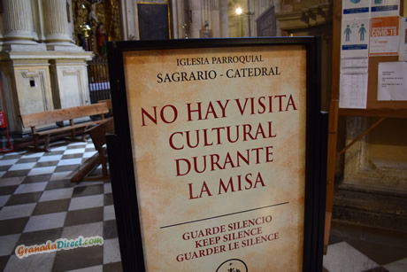 horario especial de misa