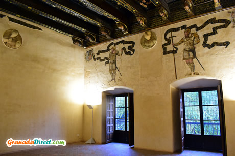 paredes en la casa de los tiros