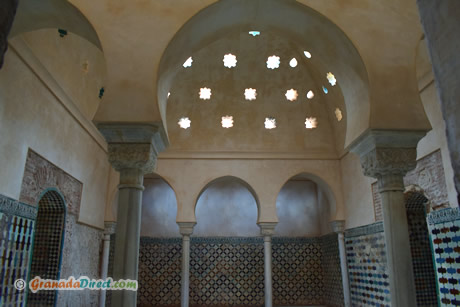 arcos y estrellas de baños comares