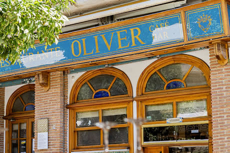exterior del restaurante oliver