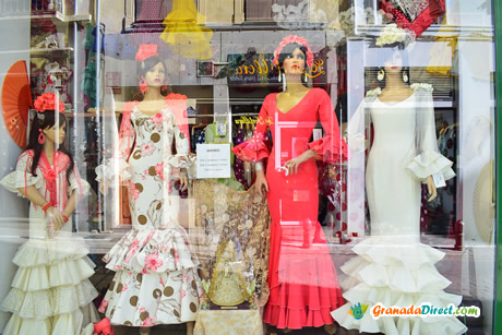 tienda de vestidos de flamenca