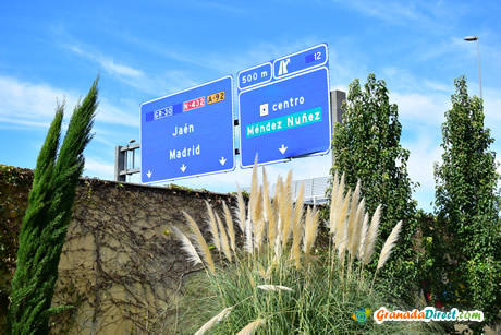 cartel de autovía madrid jaén